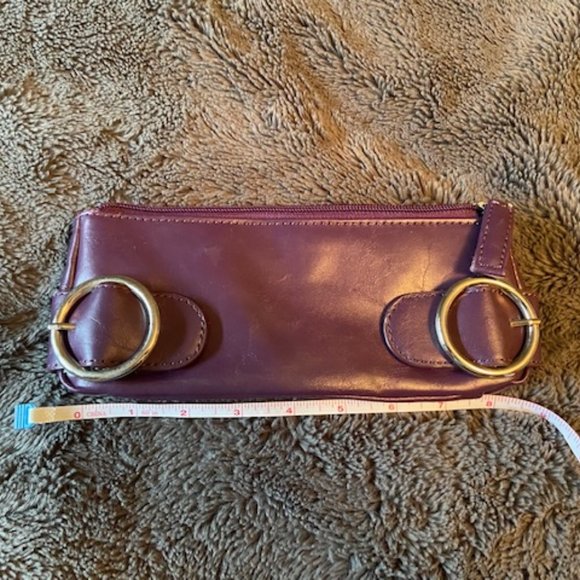Makeup Bag Purple Faux leather - Picture 4 of 6